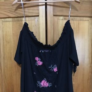 Off the shoulder top